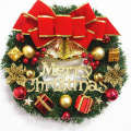 Decoraciones navideñas simulación de guirnaldas de guirnalda puerta de guirnalda de la ventana colgante accesorios de árboles de Navidad